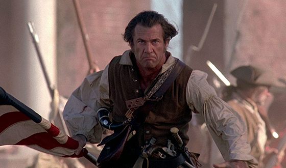  The audience loved Mel Gibson’s character in the historical drama The Patriot