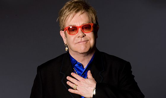 In the photo: Elton John