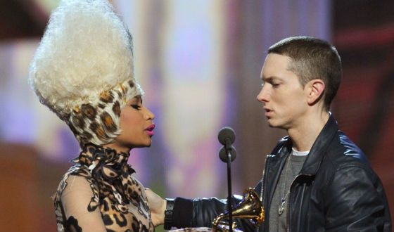Nicki Minaj and Eminem intrigue with their behavior