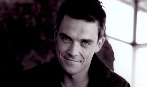 British pop-singer Robbie Williams