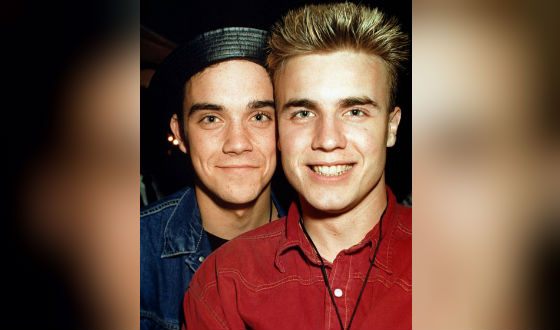 Robbie Willams and Gary Barlow were rivals