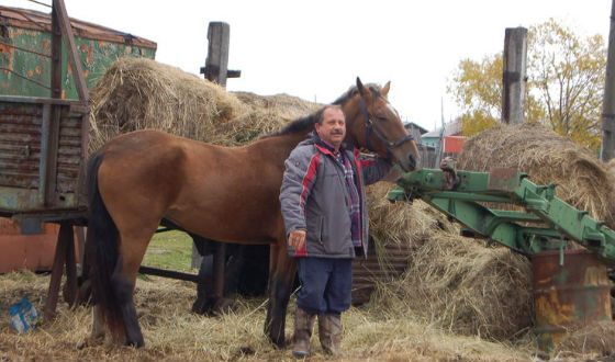 Mihail Puchkovsky and his horse