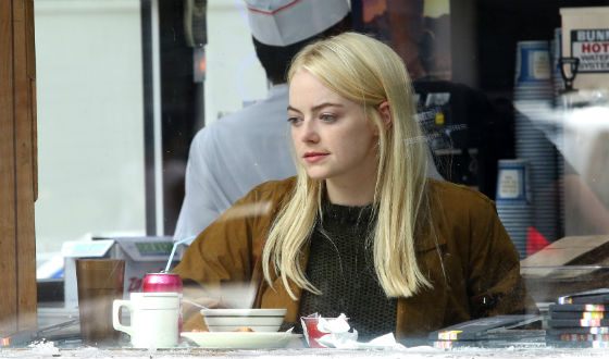 A picture from the “Maniac” set