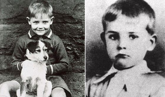 Sean Connery as a child