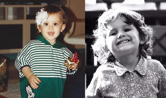 Ariana Grande in childhood