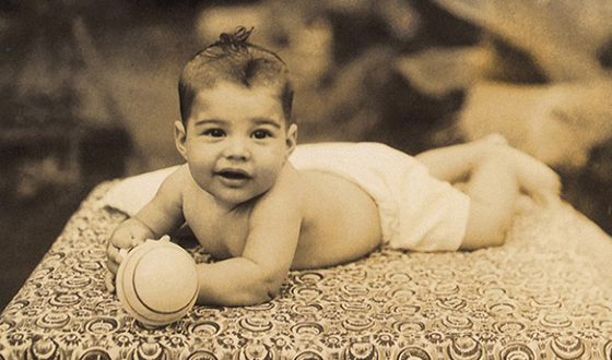 Farrokh Bulsara (Freddie Mercury) in childhood
