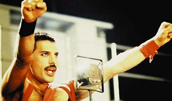 In the photo: Freddie Mercury