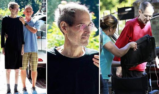 Steve Jobs struggled in his fight against cancer for many years