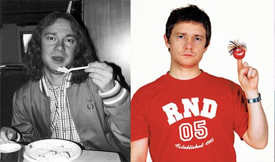 Martin Freeman in young age