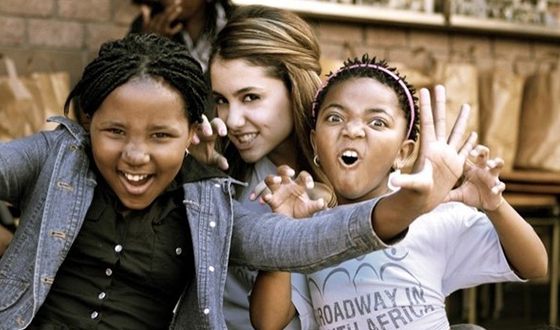 Since 2014, Ariana became an activist of the project «Broadway in South Africa»