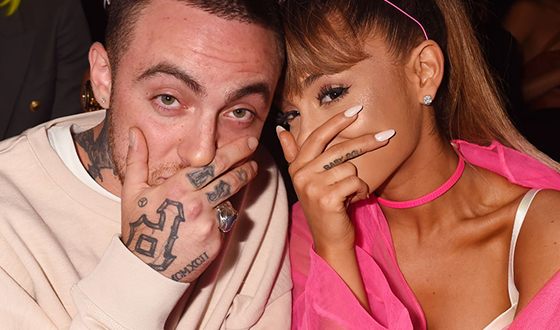 Ariana Grande with Mac Miller