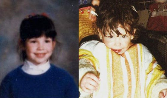 Evangeline Lilly in childhood