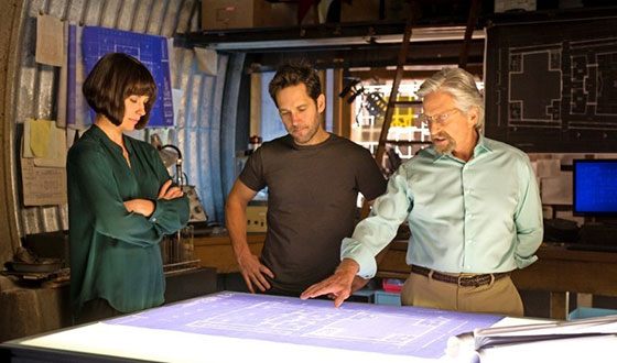 Evangeline Lilly in the «Ant-Man» 