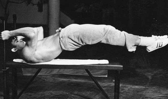 Bruce Lee dedicated all of his free time to training