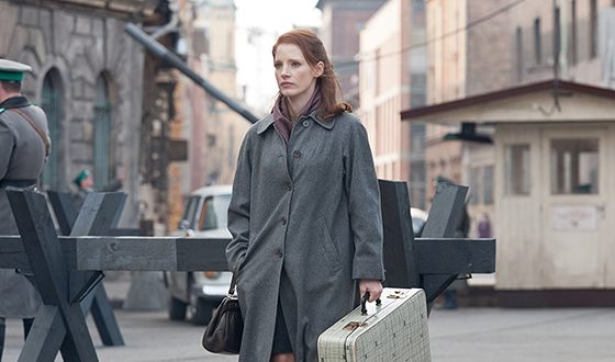 Jessica Chastain in «The Debt»