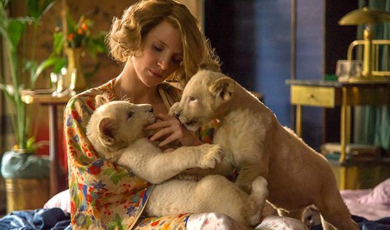 Jessica Chastain in «The Zookeeper’s Wife»
