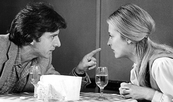Meryl Streep and Dustin Hoffman in the drama «Kramer vs. Kramer»