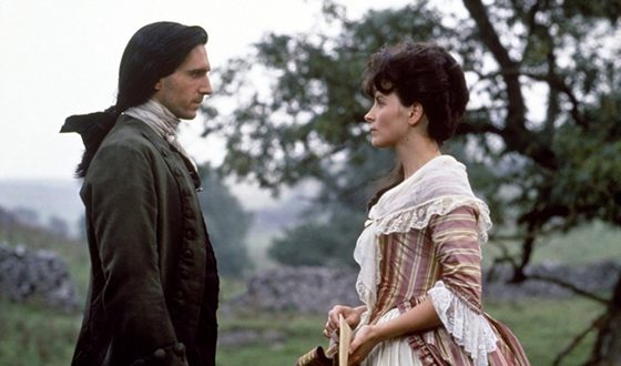 Ralph Fiennes and Juliette Binoche in «Emily Brontë’s Wuthering Heights»