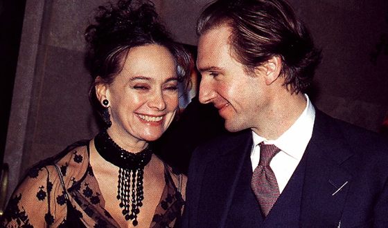 Ralph Fiennes with Francesca Annis