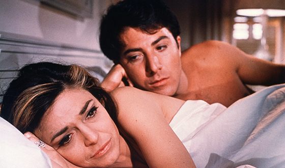 Dustin Hoffman in The Graduate