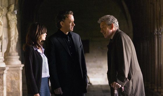 Shot from the film The Da Vinci Code