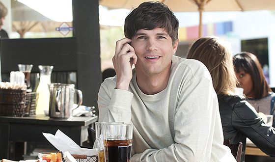 Ashton Kutcher in the movie No Strings Attached