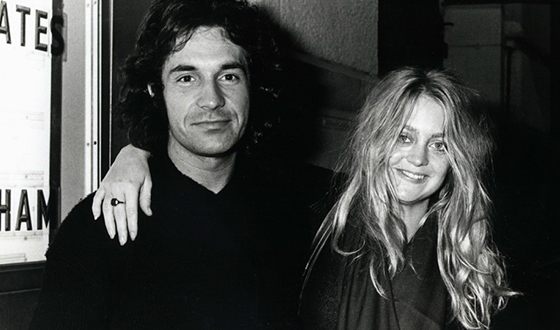 Bill Hudson and Goldie Hawn in 1976