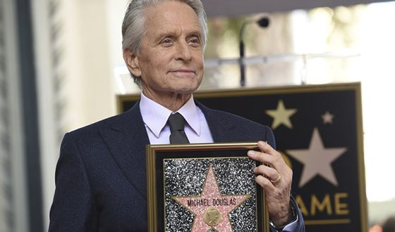 Michael Douglas’s star on the Hollywood Walk of Fame