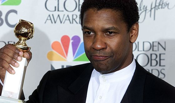 Denzel Washington at the Golden Globes Denzel Washington at the Golden Globes