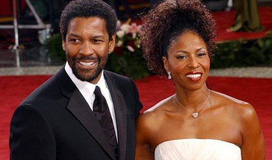 Denzel Washington with his wife Pauletta Denzel Washington with his wife Pauletta