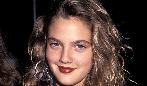 Drew Barrymore in her youth