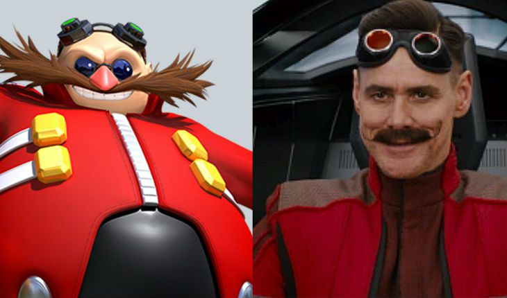 Jim Carrey in the movie Sonic