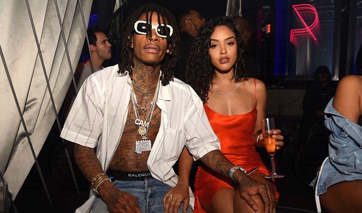 Wiz Khalifa with Isabella Guedes