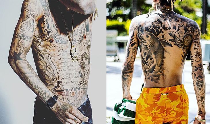 Wiz Khalifa tattoos