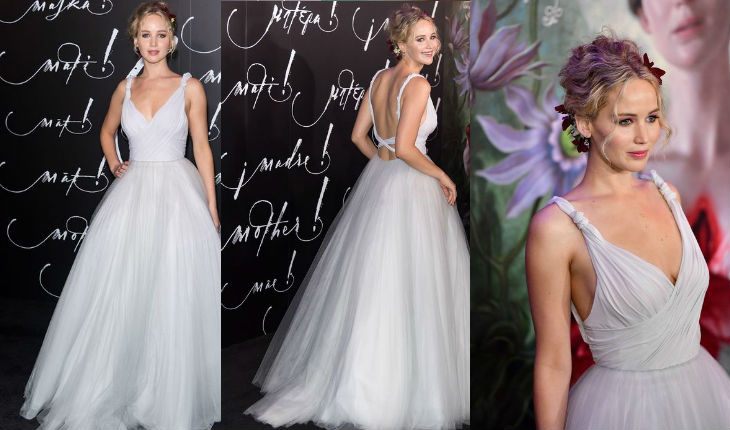 Jennifer Lawrence's wedding dress