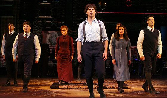 Jonathan Groff in the Spring Awakening production