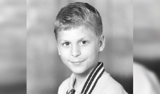 Michael Cera in his childhood