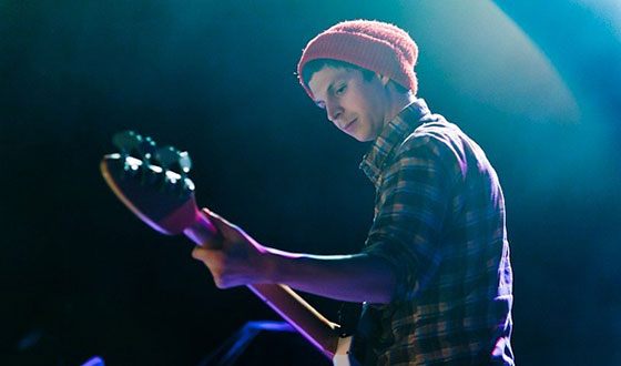 Michael Cera is a bass guitarist for Mister Heavenly