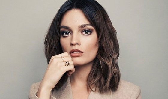 The French actress Emma Mackey The French actress Emma Mackey