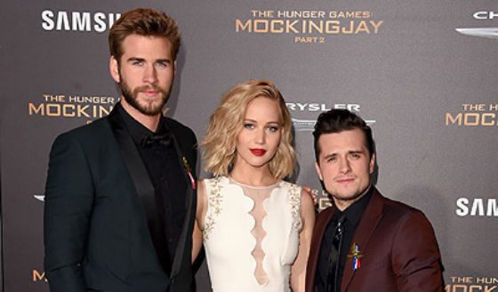 The main trio of «The Hunger Games»