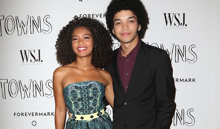 Justice Smith and Jaz Sinclair