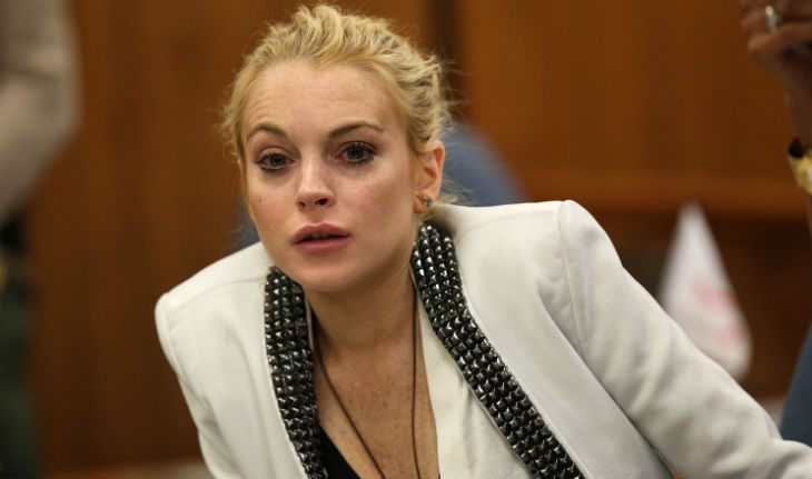 Sober Lindsay Lohan has not been seen for a long time