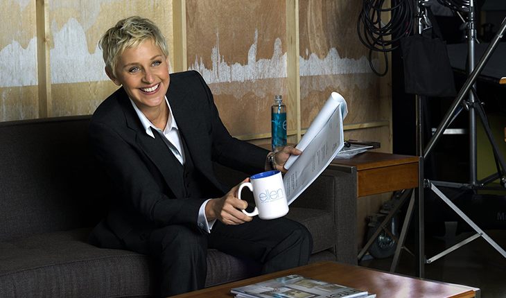 American TV host Ellen DeGeneres