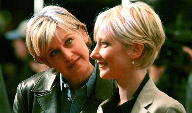 Ellen DeGeneres and Anne Heche