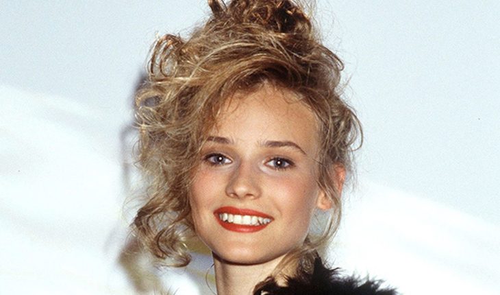 Young Diane Kruger at the Appearance of the Year city competition