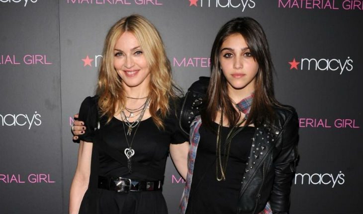 Madonna with her daughter Lourdes