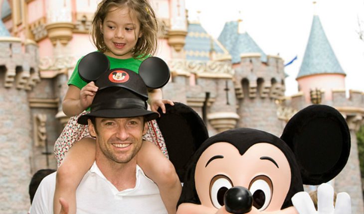 Hugh Jackman with daughter Ava