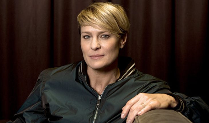 Stylish and confident Robin Wright