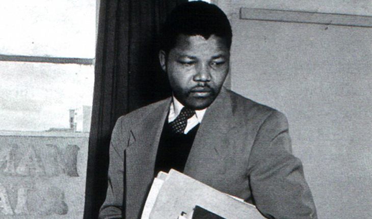 Nelson Mandela at the university Nelson Mandela at the university