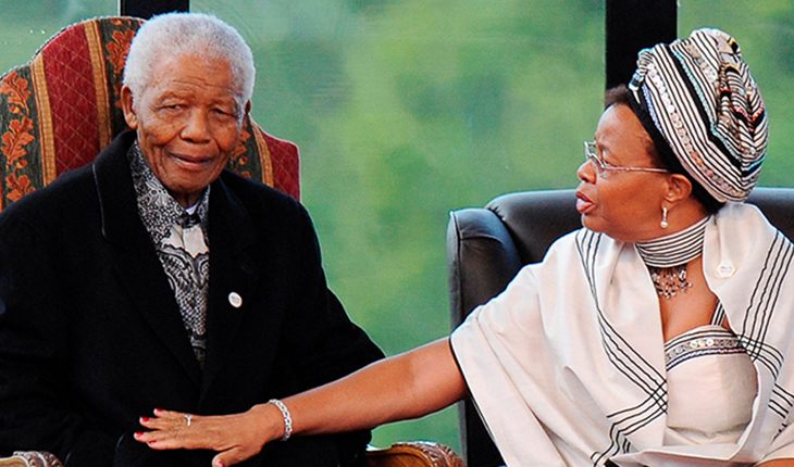 Nelson Mandela with his wife Nelson Mandela with his wife